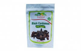 Yathini Black Cardamom Badi Elaichi  Pack  227 grams